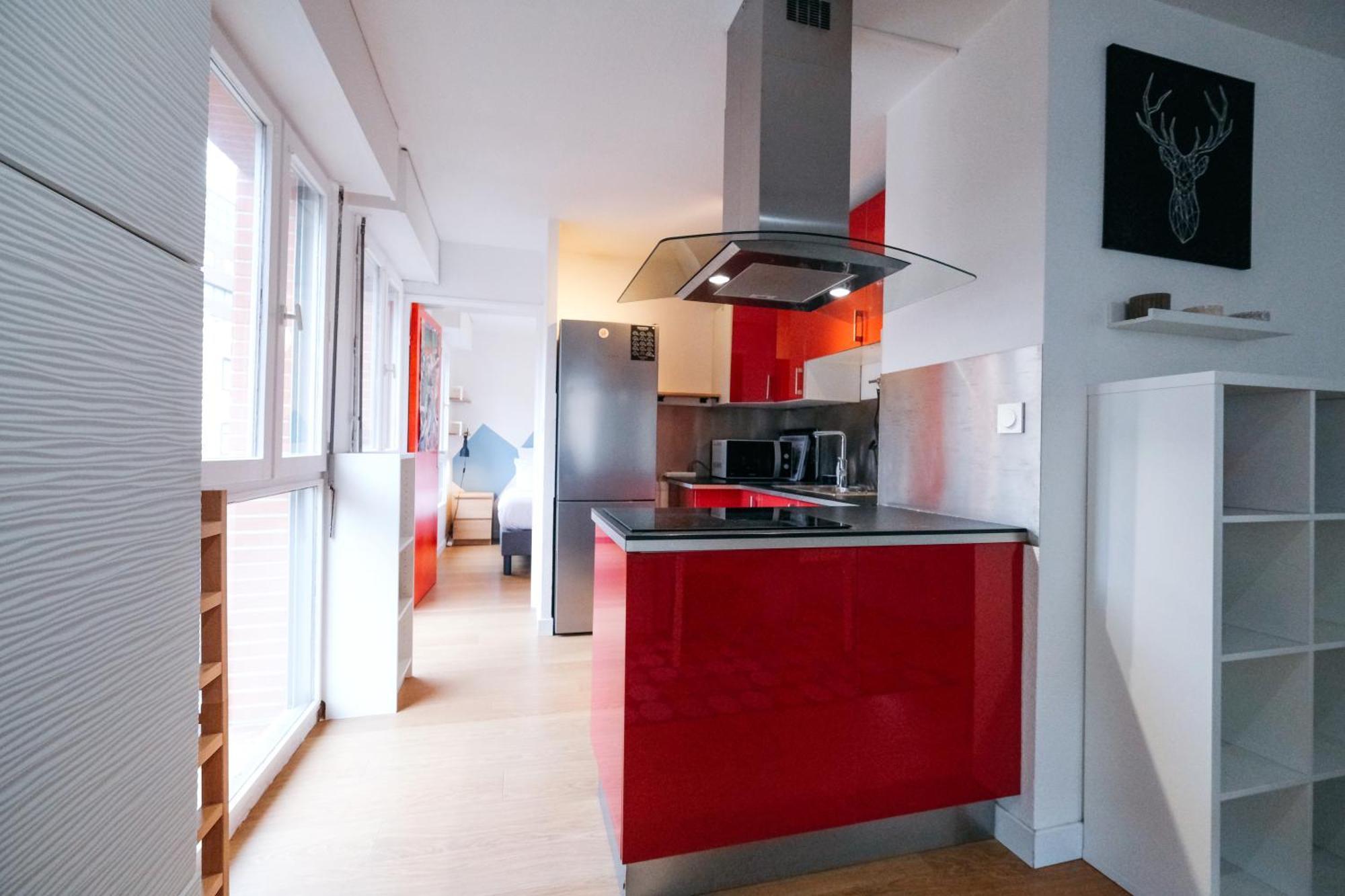 Appartement Le Vinyle ~ Parking ~ Balcon ~ Centre-ville